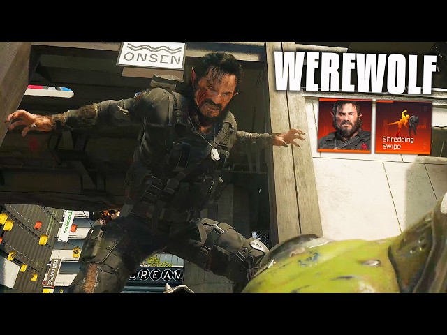 I became a WEREWOLF and SHREDDED ANGRY BO7 PLAYERS UP