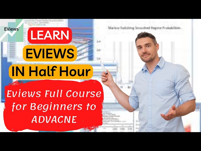 EVIEWS Full Course for Beginners to Advance | Learn EVIEWS in Half Hour (Full Tutorial)