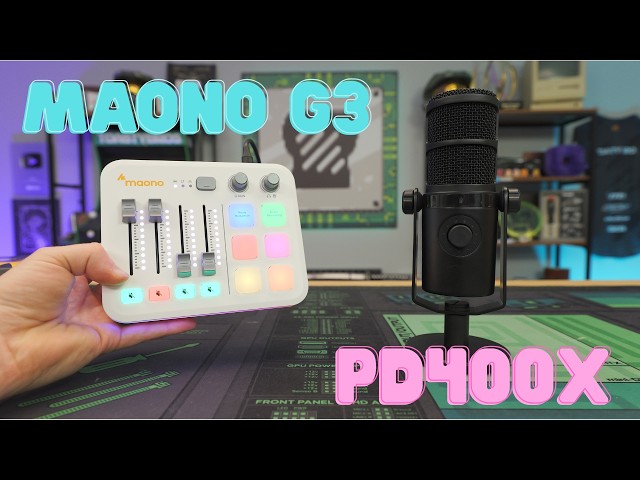 Maono PD400X & G3 Mixer XLR - Best Mic + Mixer Combo?