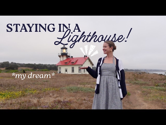 VLOG: stay at a lighthouse with us in Mendocino, CA (my DREAM WEEK)
