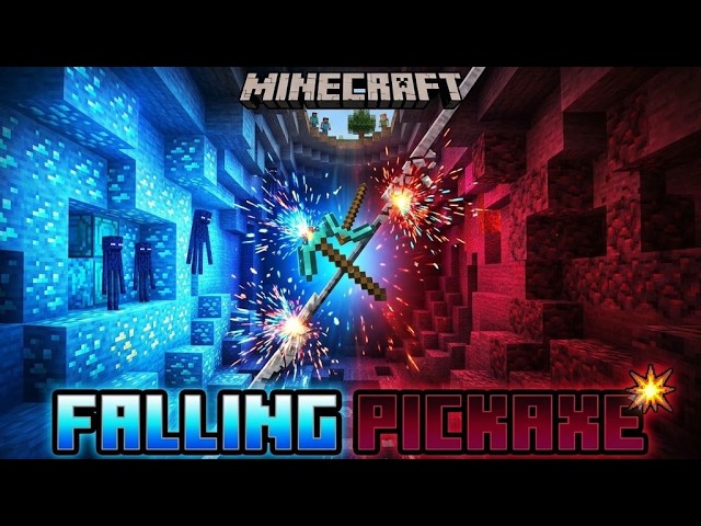 🔴 LIVE: NEW Minecraft Falling Pickaxe TNT INTERACTIVE GAME  #shorts #live