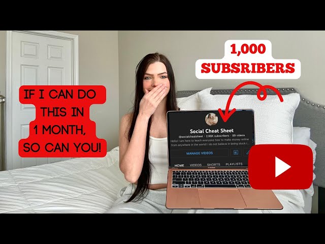 0 To 1,000 SUBSCRIBERS ON YOUTUBE | How To Get Your First 1,000 Subscribers On YouTube In 2023