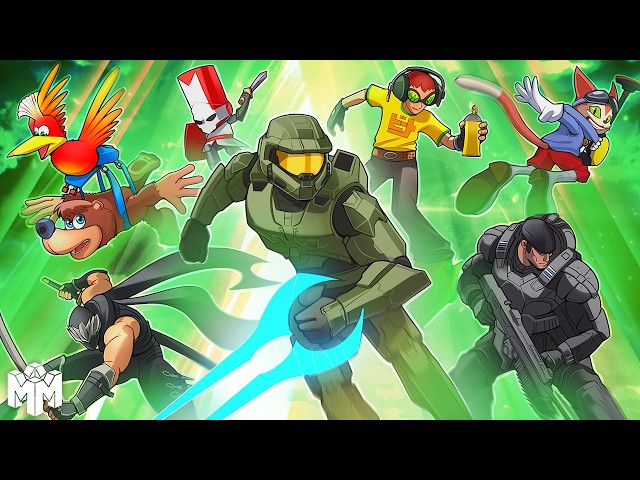 What if XBOX Made a PLATFORM FIGHTING GAME?