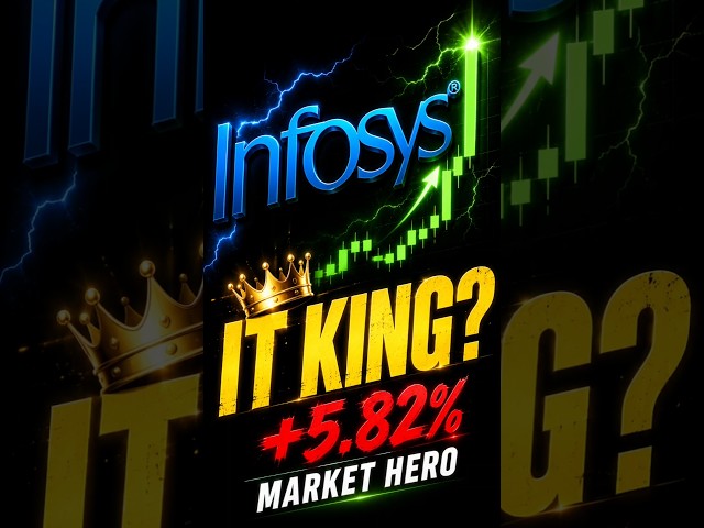 Why Infosys Became Today's Market Hero | IT Rally Explained #stockmarket