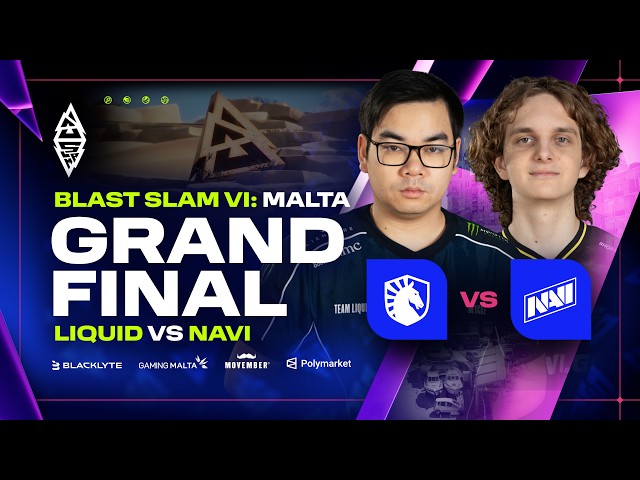 BLAST SLAM VI: Malta, GRAND FINAL - Team Liquid vs Natus Vincere - Dota 2 LIVE