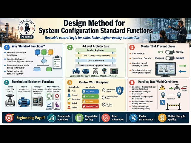 System Configuration Standard Functions | Engineering Design for Control & Safety Systems
