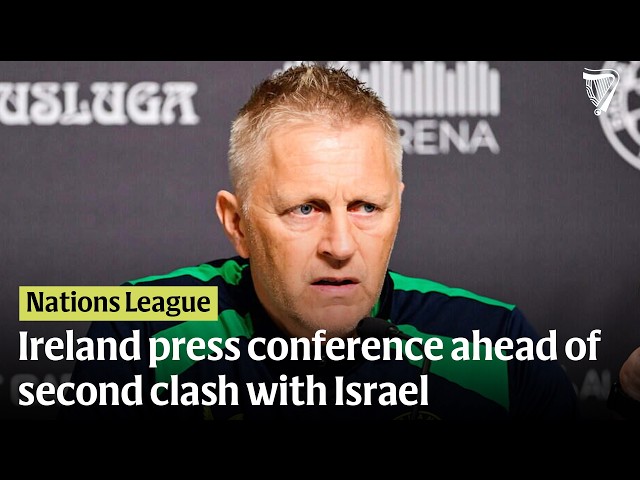 Ireland press conference ahead of second clash with Israel ends in chaos after racism allegation