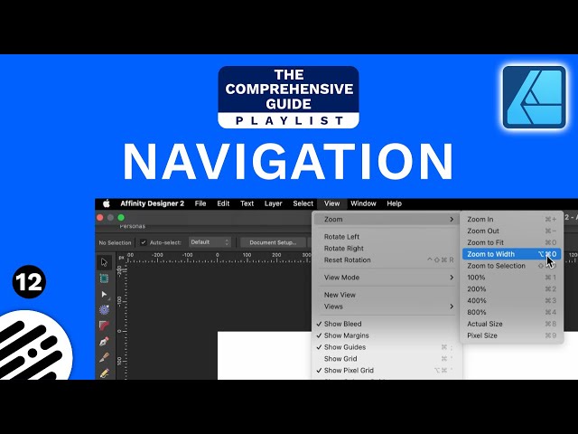 Affinity Designer Tutorial: Navigation