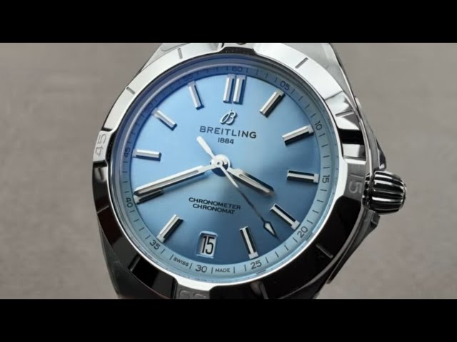 2026 Breitling Chronomat B31 Automatic 40 Ice Blue PB3114101C1A1 Watch Review