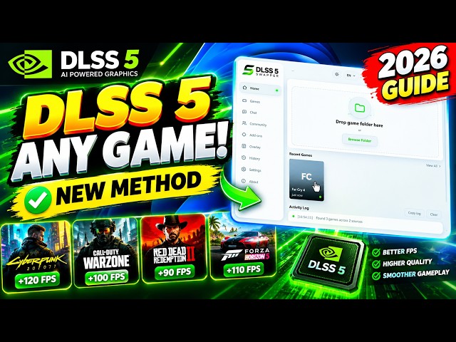 How to Get DLSS 5 in ANY Game (2026) — New Working Method!
