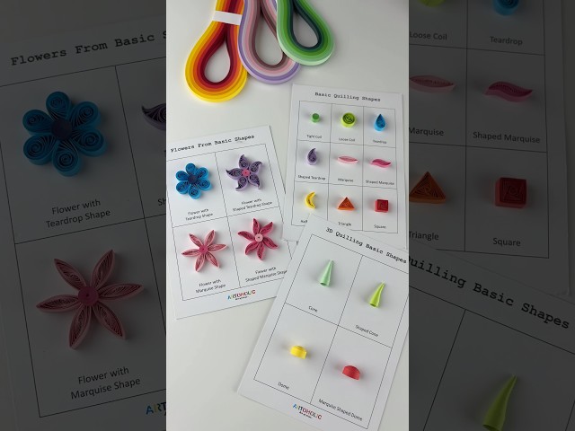 A Beginner’s Guide to Quilling #quilling #art