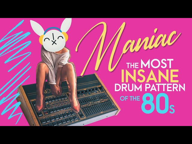 MANIAC - The most INSANE drum pattern of the '80s | Drum Patterns Explained