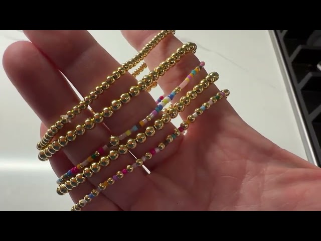 Honest review of stackable beaded bracelets