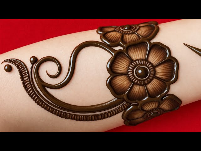Very Easy Very Simple Bridal Mehndi Design||Mehndi Design For Festival||Henna Designs Latest 