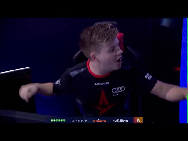 CS:GO - dupreeh INSANE 1 vs 4 Clutch - SK Gaming vs Astralis - BLAST Pro Series