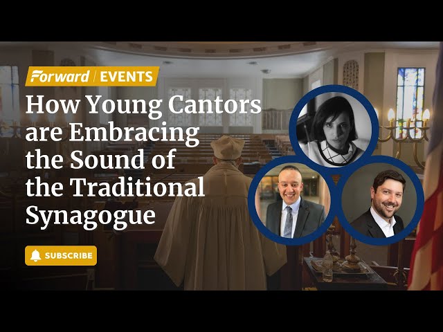 How young cantors are embracing the sound of the traditional synagogue