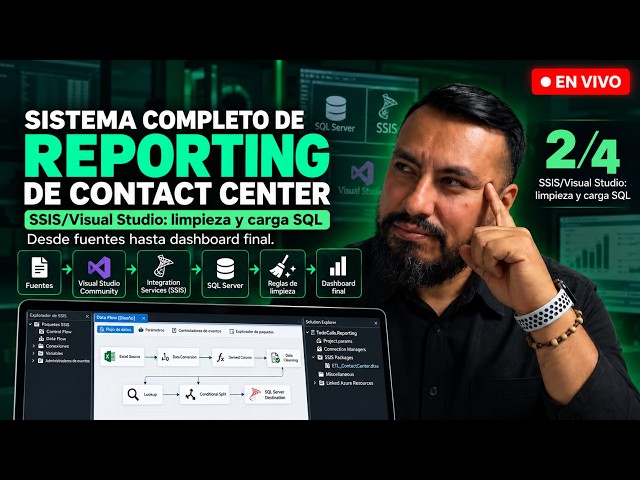 Capítulo 1 | Ep. 2: SSIS + SQL Server para construir tu sistema de Reporting WFM