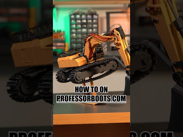 3D Printed RC Excavator Push Blade #3dprinting