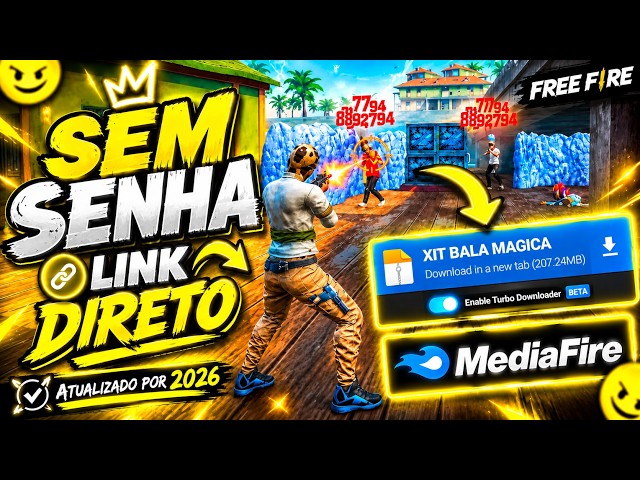 LINK DIRETO!🚩🔥XIT REGEDIT MOBILE GRÁTIS PARA FF 2026 + FFH4X PARA ANDROID IPHONE XIT PARA MOBILE FF