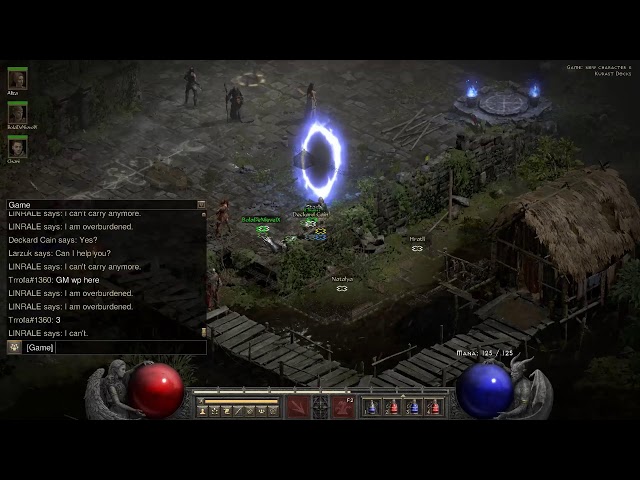 Diablo II: Resurrected - Hardcore Sorceress Nightmare - Live!