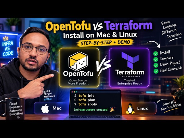 OpenTofu vs Terraform: How to Install OpenTofu on Mac & Linux + Hands-On Demo