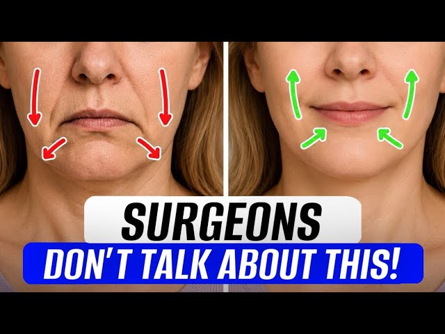 An EASY way to lift the corners of your mouth WITHOUT injections! Just 1 exercise for your beauty ✨