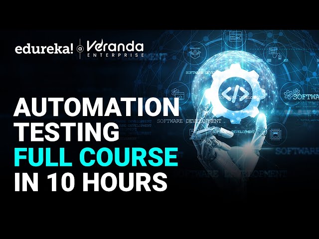 Test Automation Engineer Full Course 2026 | Testing Course For Beginners | Edureka