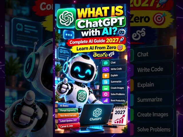 GPT 6 | ChatGPT 6 Complete? AI Beginner Guide 2027 | GPT 6 with AI Jobs | Naresh IT