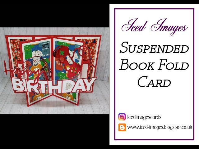 Suspended Book fold Card (Original Design)