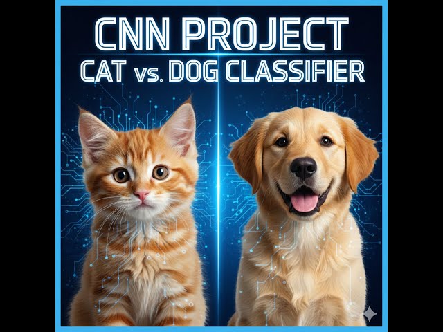 🔥 Simple CNN Project | Dog vs Cat Image Classifier Using Python, TensorFlow & Jupyter Notebook