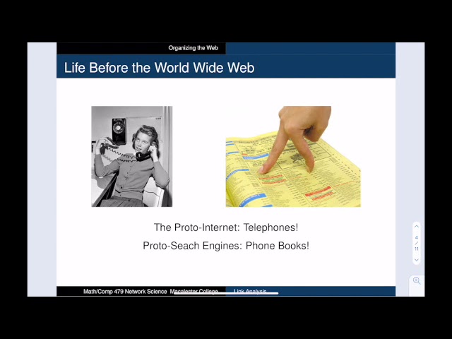 NetSci 05-1 Link Analysis Introduction