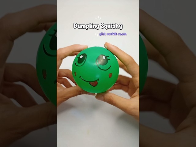 Dumpling Squishy 😱 #shorts #craft #satisfying #trending #youtubeshorts #trendingshorts #viral #funny