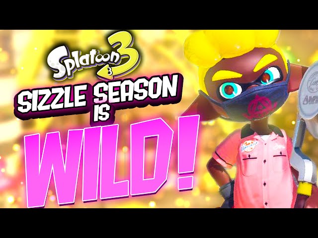 Splatoon 3 Mini-Montage Sizzle Season is WILD! and PainBrush is Dope