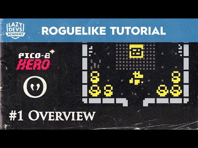Making a Roguelike #1 - Overview - Pico-8 Hero