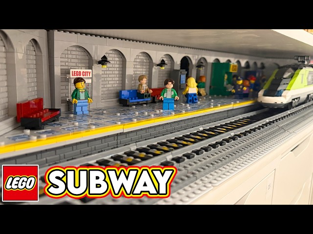 LEGO City Update! Subway Built & Installed!