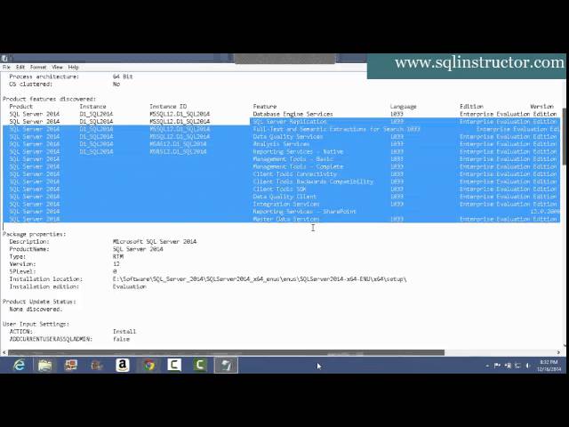 SQL Server Configuration