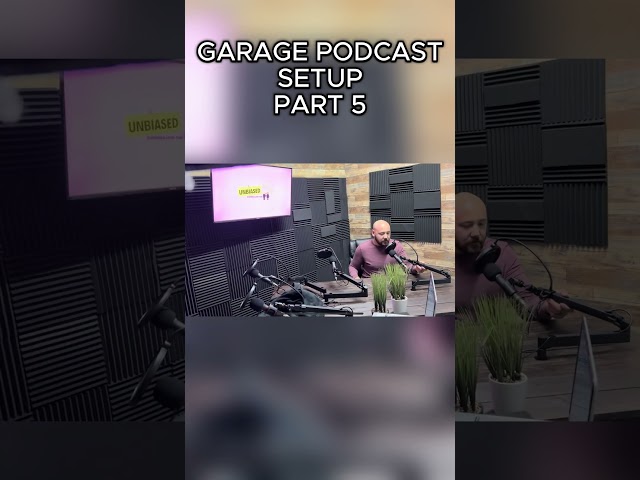💻Part 5: My Garage Podcast Studio