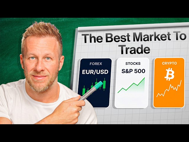 Best Market to Trade? (Forex vs Stocks vs Crypto Explained)