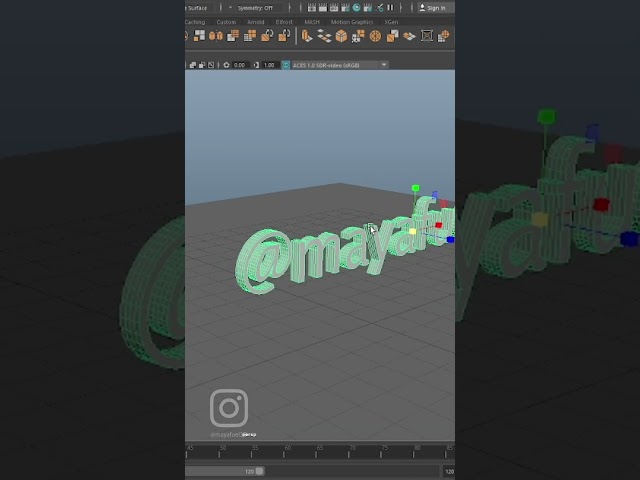 Make Any Object Glow in Maya 🔥 | Emission Effect