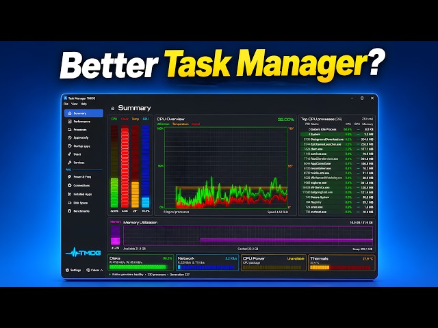 I Tried the “Better” Windows Task Manager (TMOG)