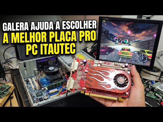 Itautec PC Becomes Gaming PC: Audience Participates