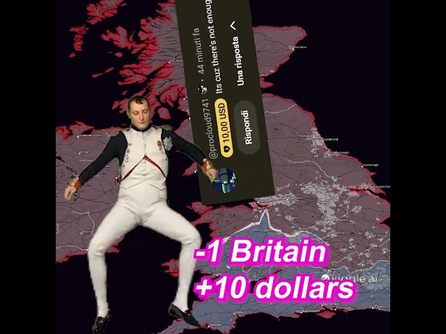 Napoleon + 10 dollars donation rampage #edit