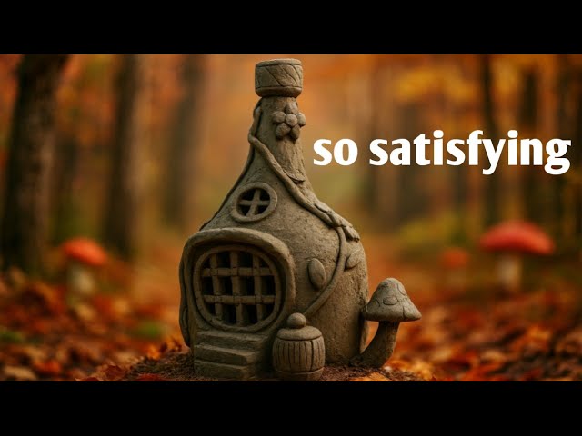 💥This Satisfying Mini Clay House Build Feels Like Therapy🏡