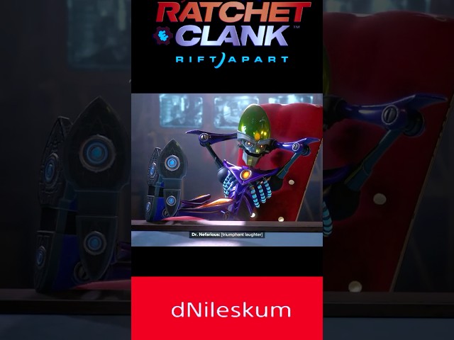 Dr Nefarious Funny Moments Ever #ratchetandclank #ratchet #shortsfeed #gamer #ps5 #viral #shorts #og