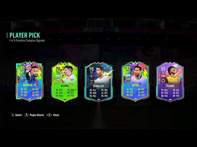 THIS IS WHAT I GOT IN 15x FUTTIES PREMIUM FUT CHAMPIONS PLAYER PICKS! #FIFA21 ULTIMATE TEAM