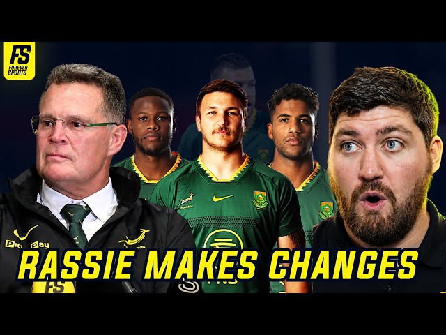 ESTERHUIZEN CAPTAIN?! Rassie Erasmus names new look Springboks Team | Springboks Team Reaction