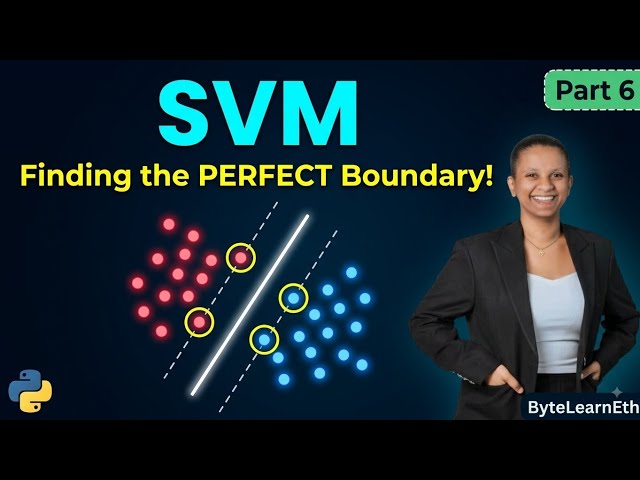 Support Vector Machine Explained Simply — ML Series Part 6 | ByteLearnEth