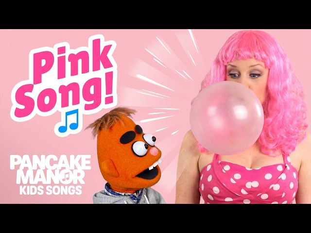 PINK SONG ๐ธ | Learn Colors for Kids | Preschool Learning Song