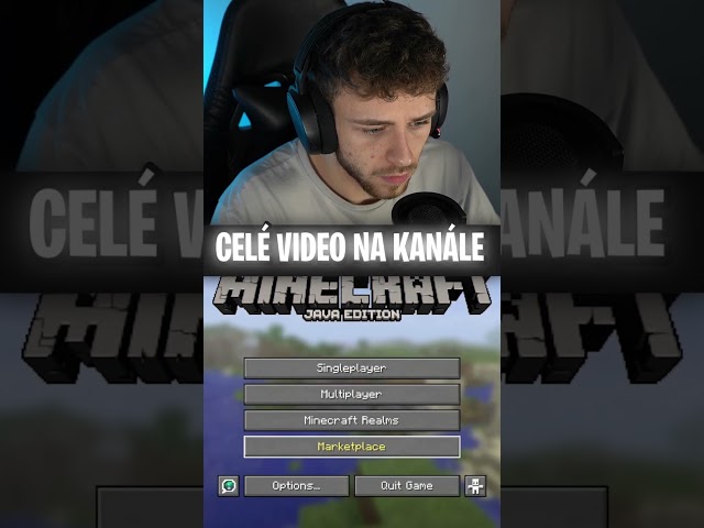 Je tohle Konec Minecraftu? #shorts