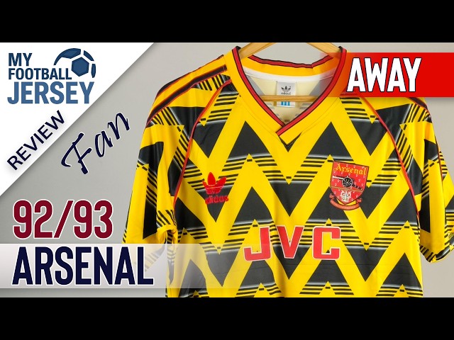 Arsenal Away Jersey 92/93 (CG01) Fan Version Review